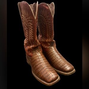 Ariat Gold Buckle western boot 9.5D